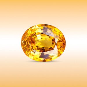 Natural Yellow Sapphire (Pukhraj Stone)